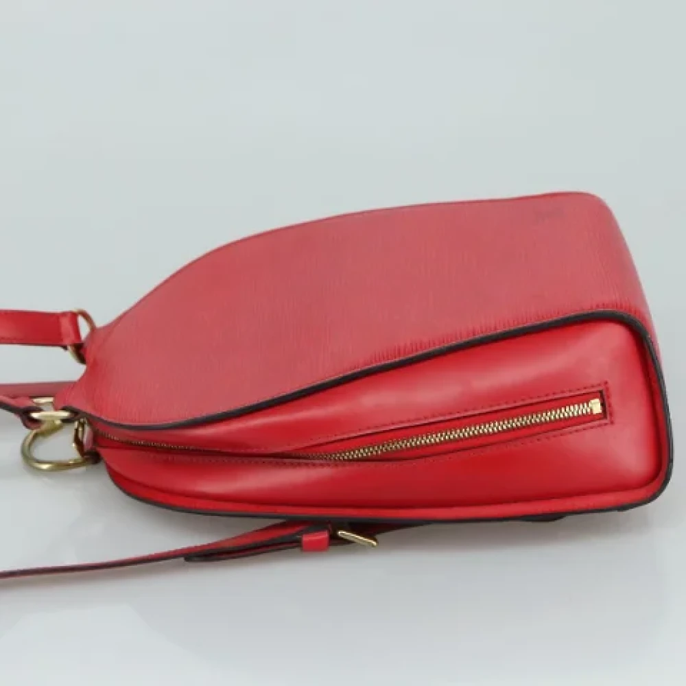 Louis Vuitton Vintage Pre-owned Leather backpacks Red Dames