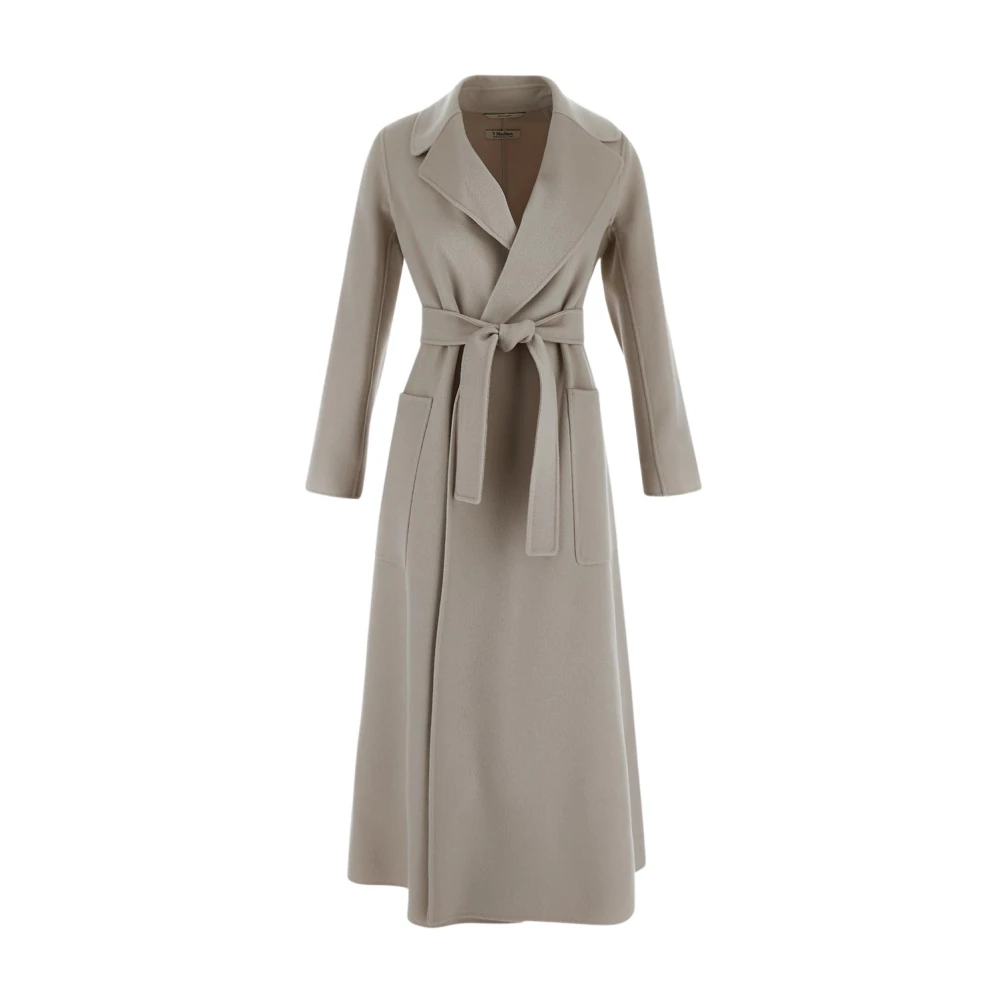 Max Mara Wol en Cashmere Amore Jas Gray Dames