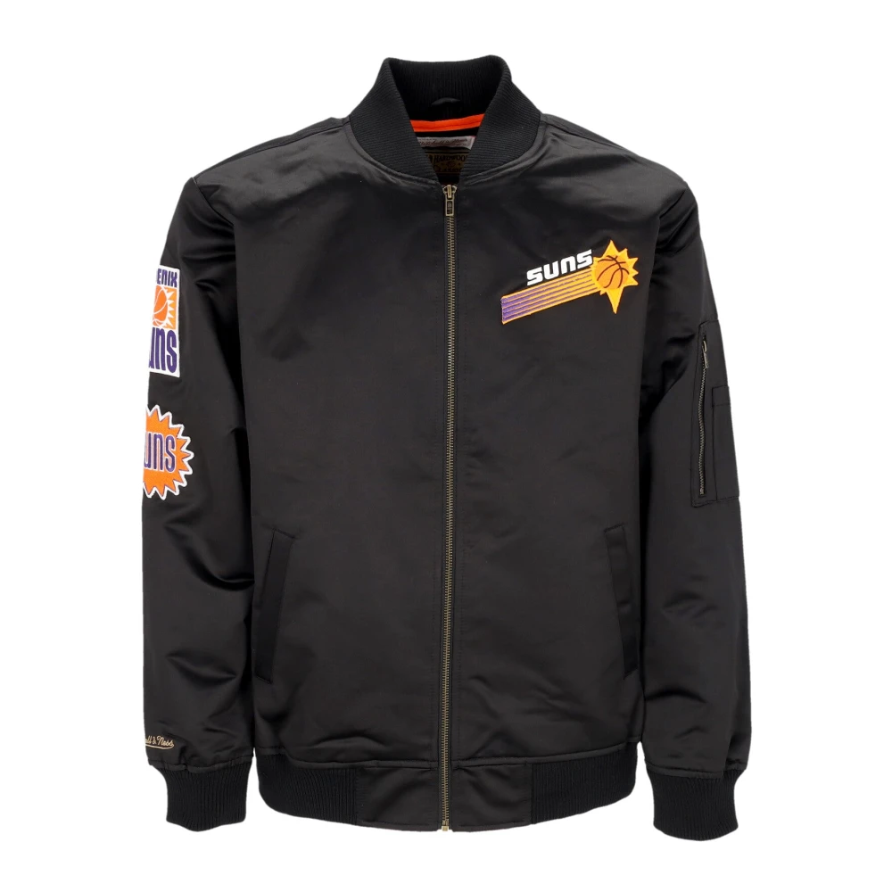 Mitchell & Ness NBA Phoenix Suns Bomber Jacket Black Heren