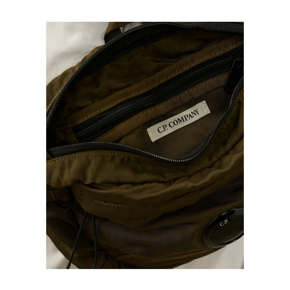 C.P. Company Nylon B Ivy Green Schoudertas Green Heren