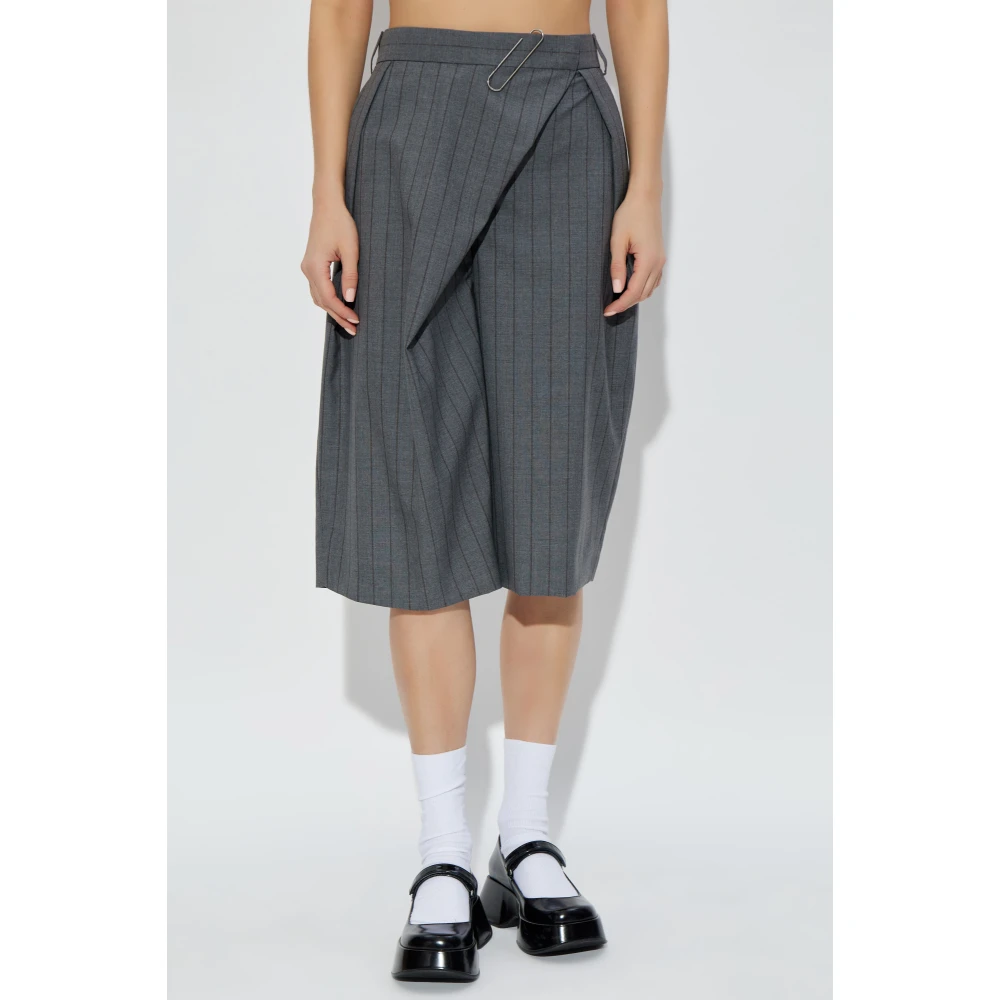 Moschino Wollen shorts Gray Dames