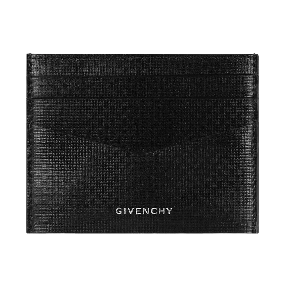 Givenchy Klassieke Leren Kaarthouder Black Heren