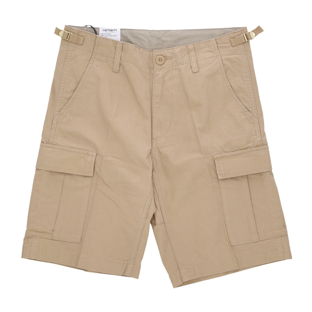 Carhartt WIP Cargo Broek Stoffig H Bruin Beige Heren