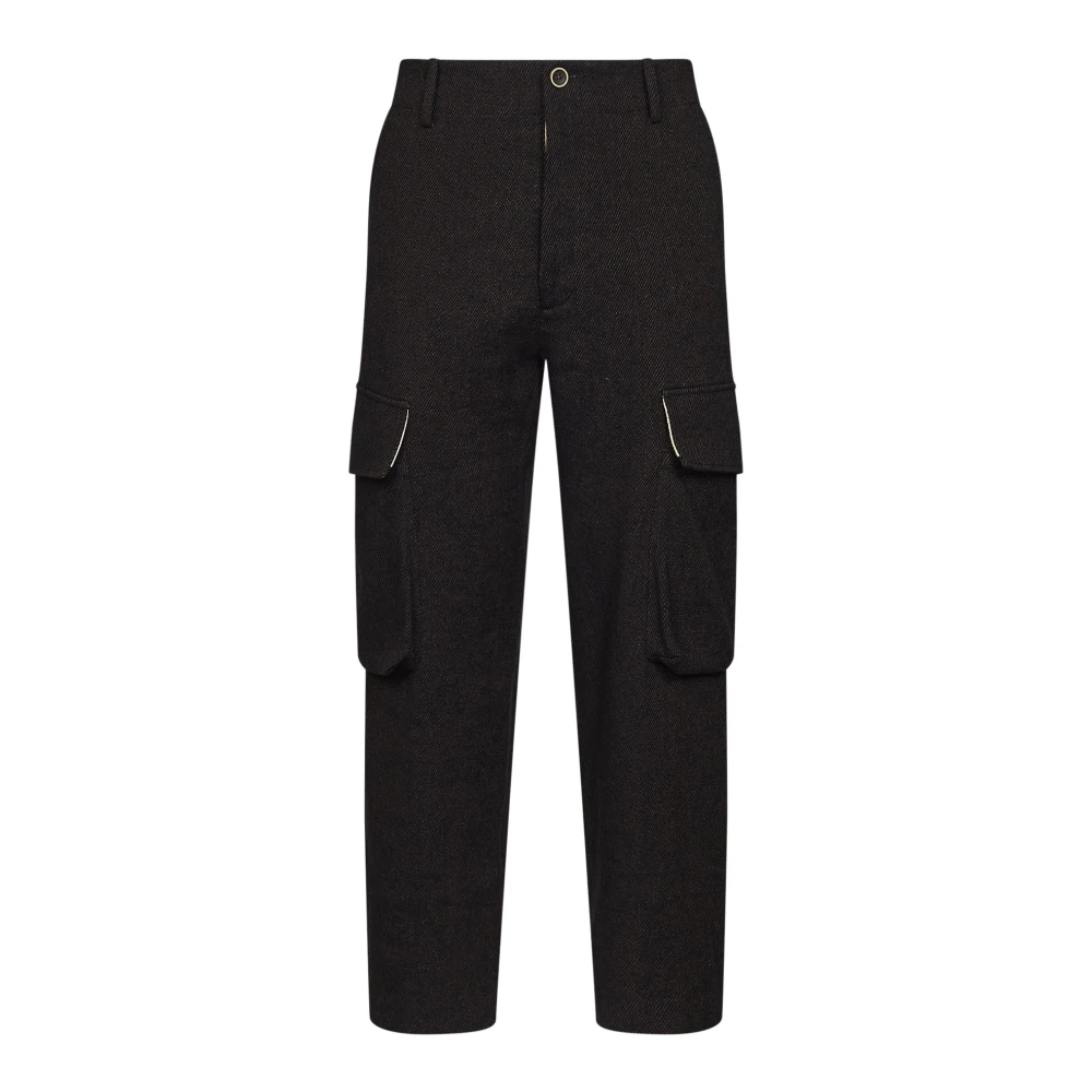 Uma Wang Rtw... - Male - Slim-Fit Trousers - Black - M - Trousers