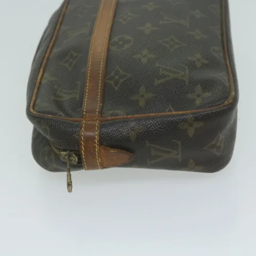 Louis Vuitton Vintage Pre-owned Canvas clutches Brown Dames