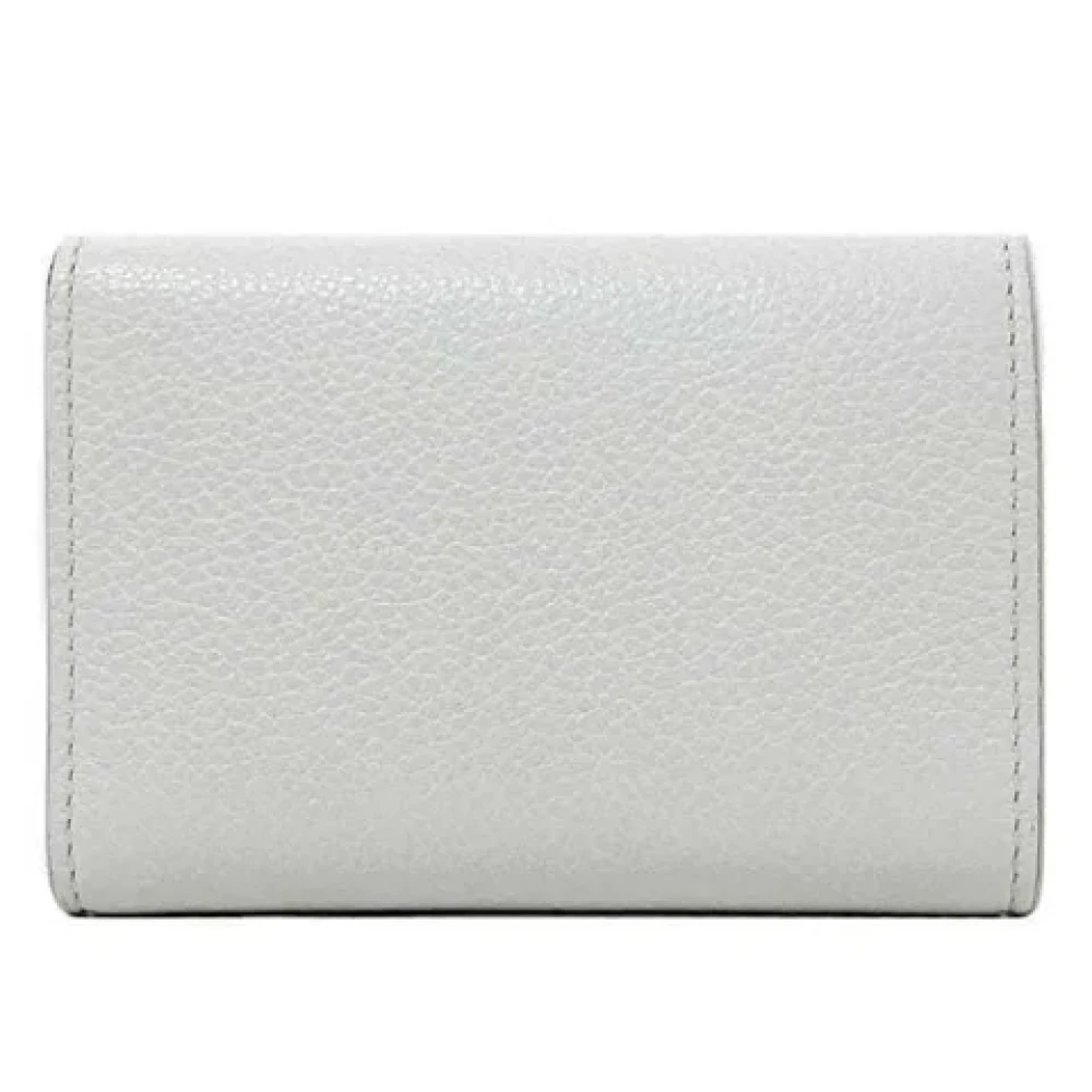 Yves Saint Laurent Vintage Pre-owned Leather wallets Black Dames