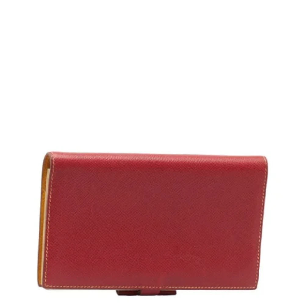 Hermès Vintage Pre-owned Leather home-office Red Dames