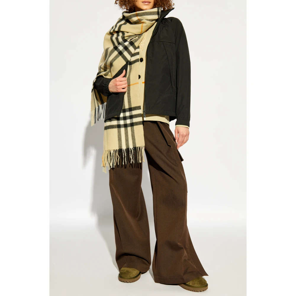 Burberry Lichtgewicht jas met capuchon Black Dames