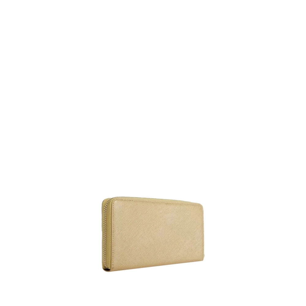 Alviero Martini 1a Classe Gouden Flash Portemonnees Elegant Luxe Accessoire Yellow Dames