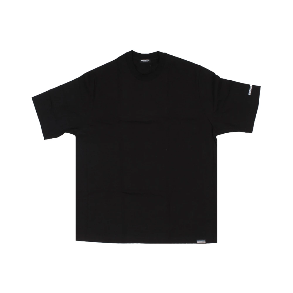 Dsquared2 Men's Black T-Shirts, M, T-Shirts And Polos
