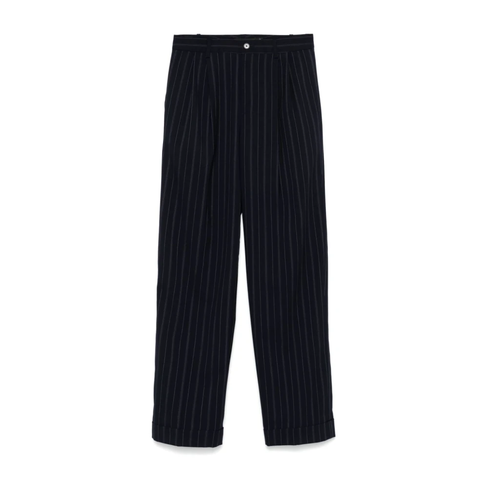 Ralph Lauren Wijde broek Blue Dames