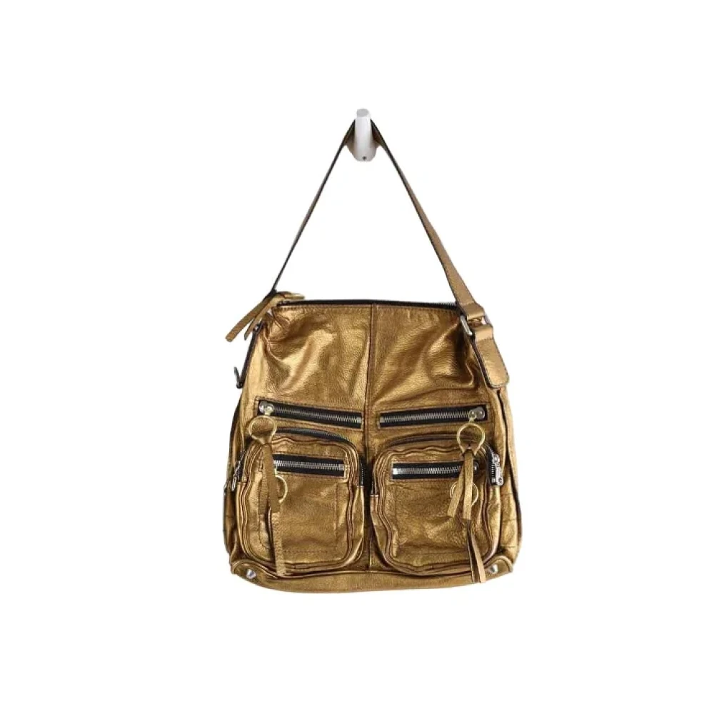 Chloé Pre-owned Leather shoulder-bags Yellow Dames