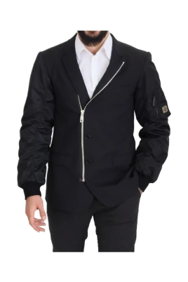 Asymmetrisk Blazer med dragkedja