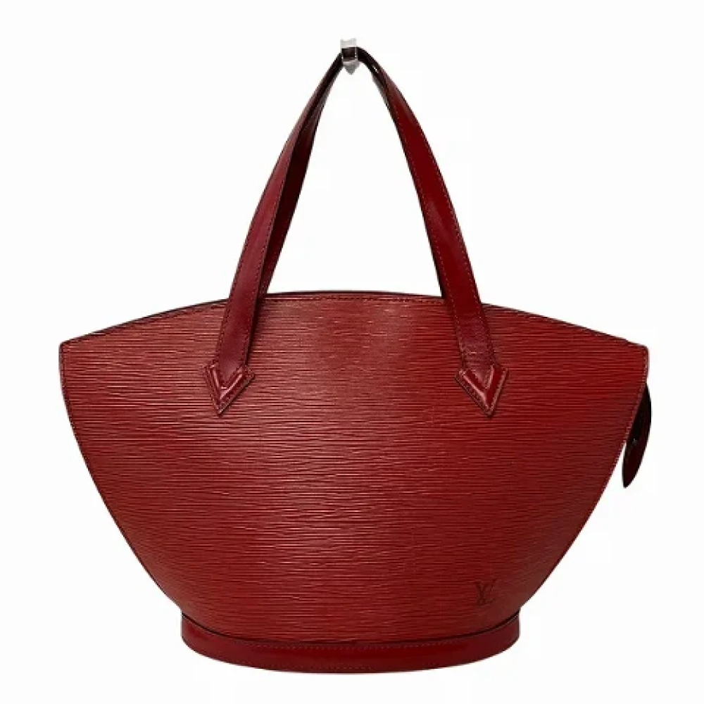 Louis Vuitton Vintage Pre-owned Leather handbags Red Dames