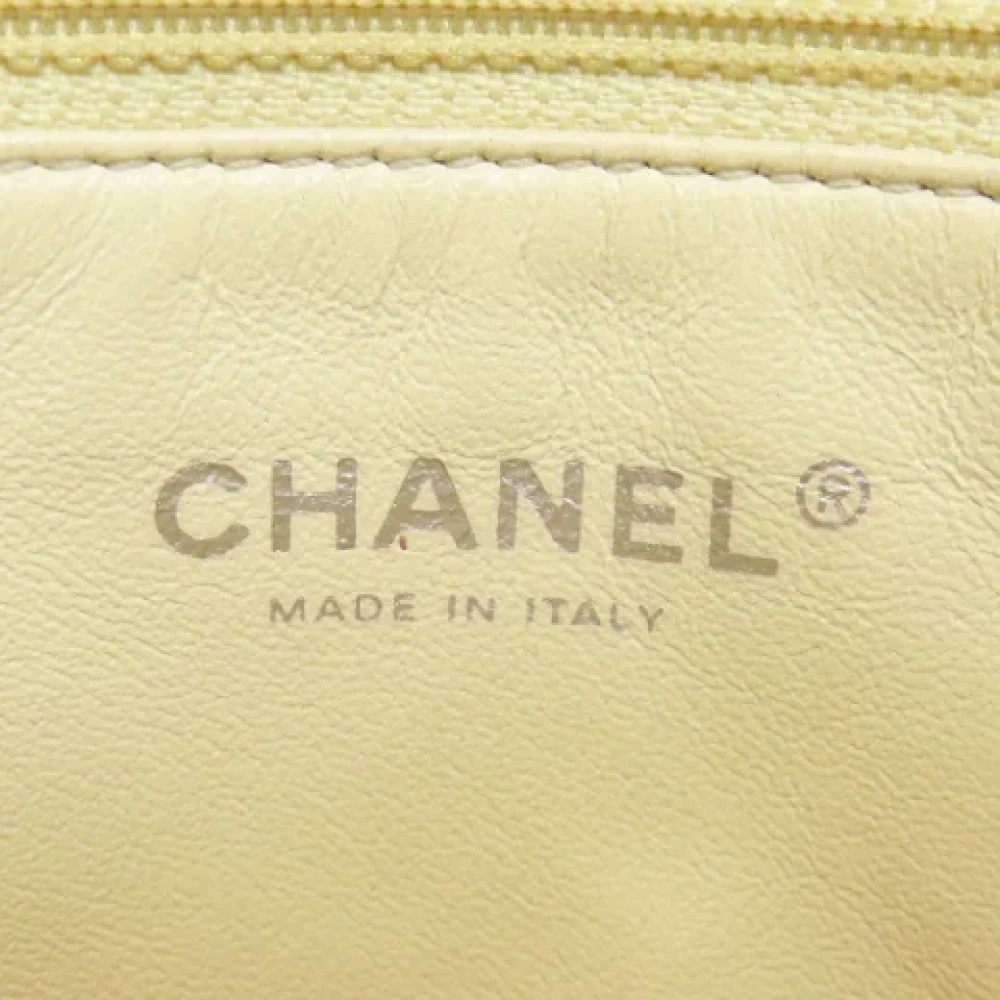 Chanel Vintage Pre-owned Leather shoulder-bags Red Dames