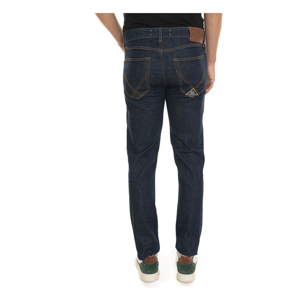 Roy Roger's Donkere Denim 5-Pocket Jeans Blue Heren