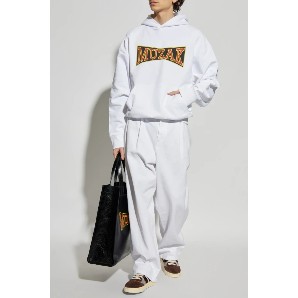Bally Gedrukte Sweatshirt White Heren