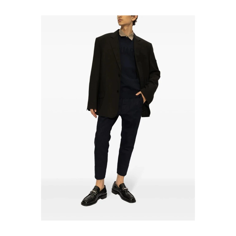 Dsquared2 Stijlvolle Denim Broek voor Mannen Black Heren
