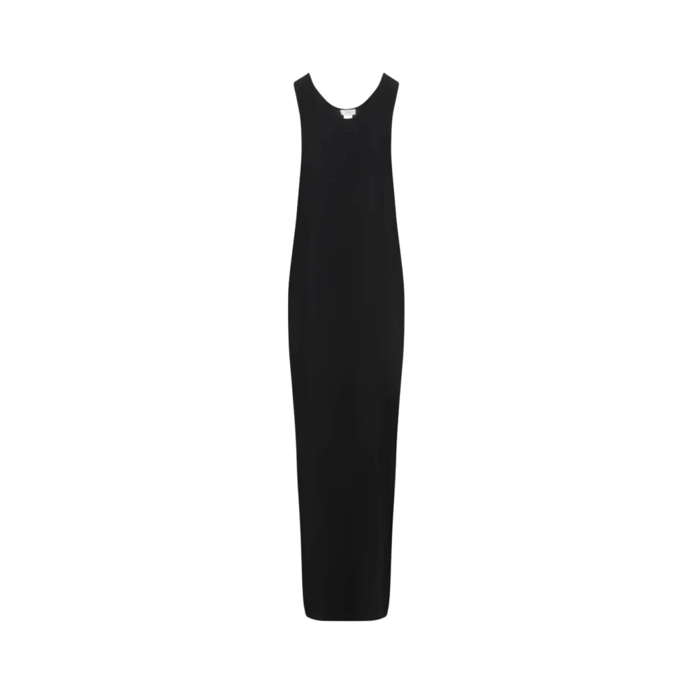 The Row Elegante Agla Jurk in Wit Black Dames