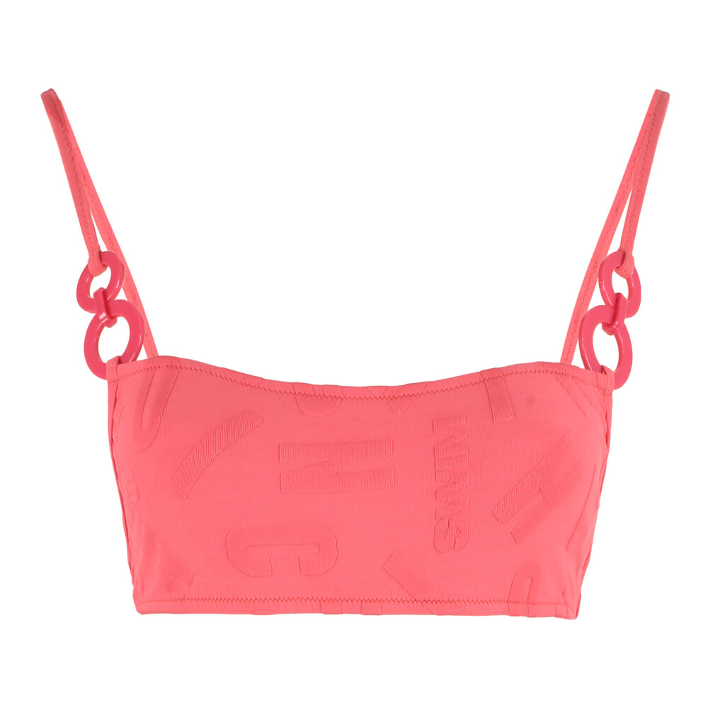 Moschino ロコフリント水着トッフ GRA251V2A57154901 2001 Moschino Bandeau Bikini - ShopperBoard