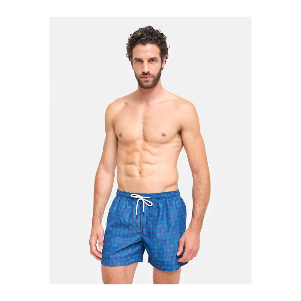 Peninsula Mediterrane Stijl Zwembroek Blue Heren