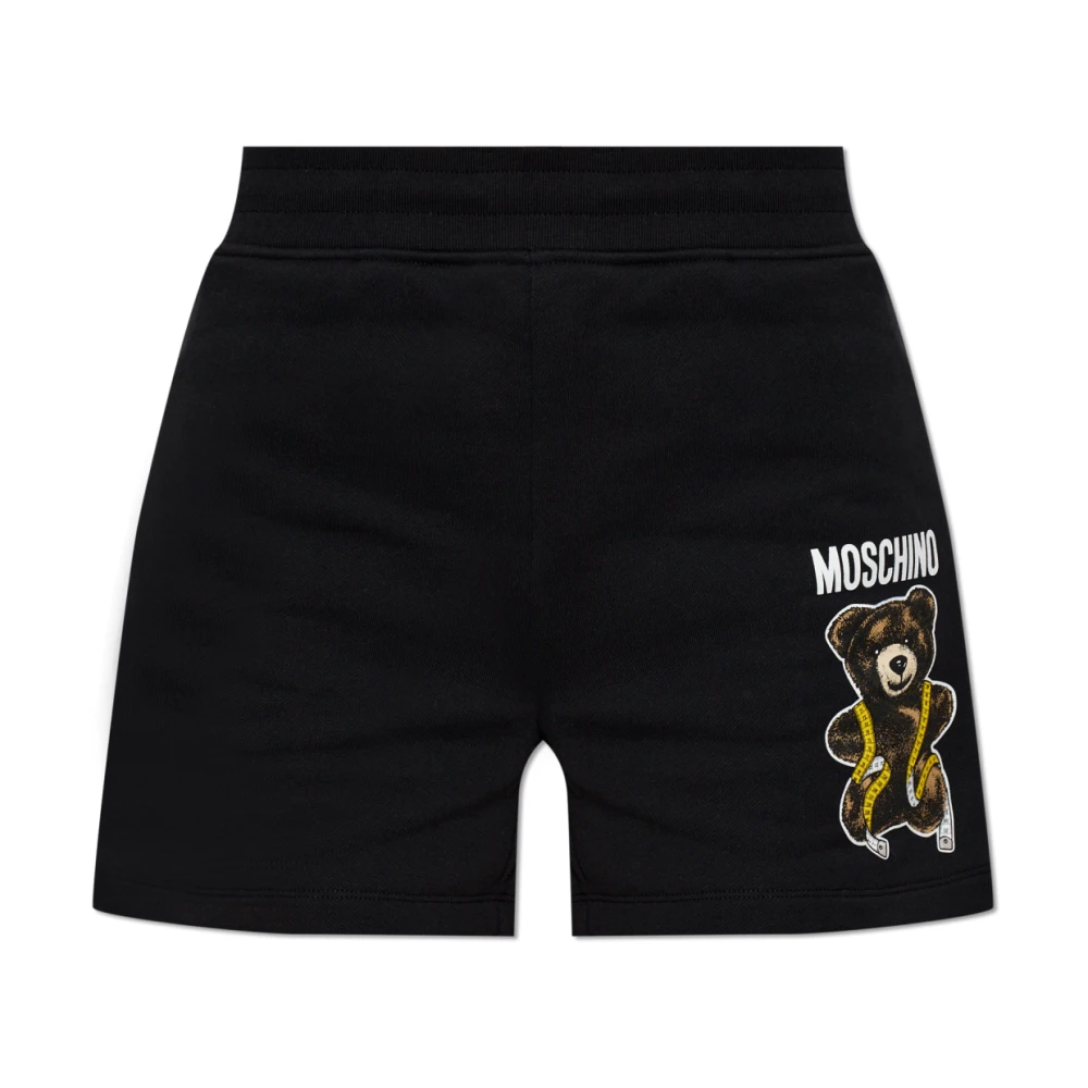 Moschino Mujer Negro Pantalones Cortos, Talla: M