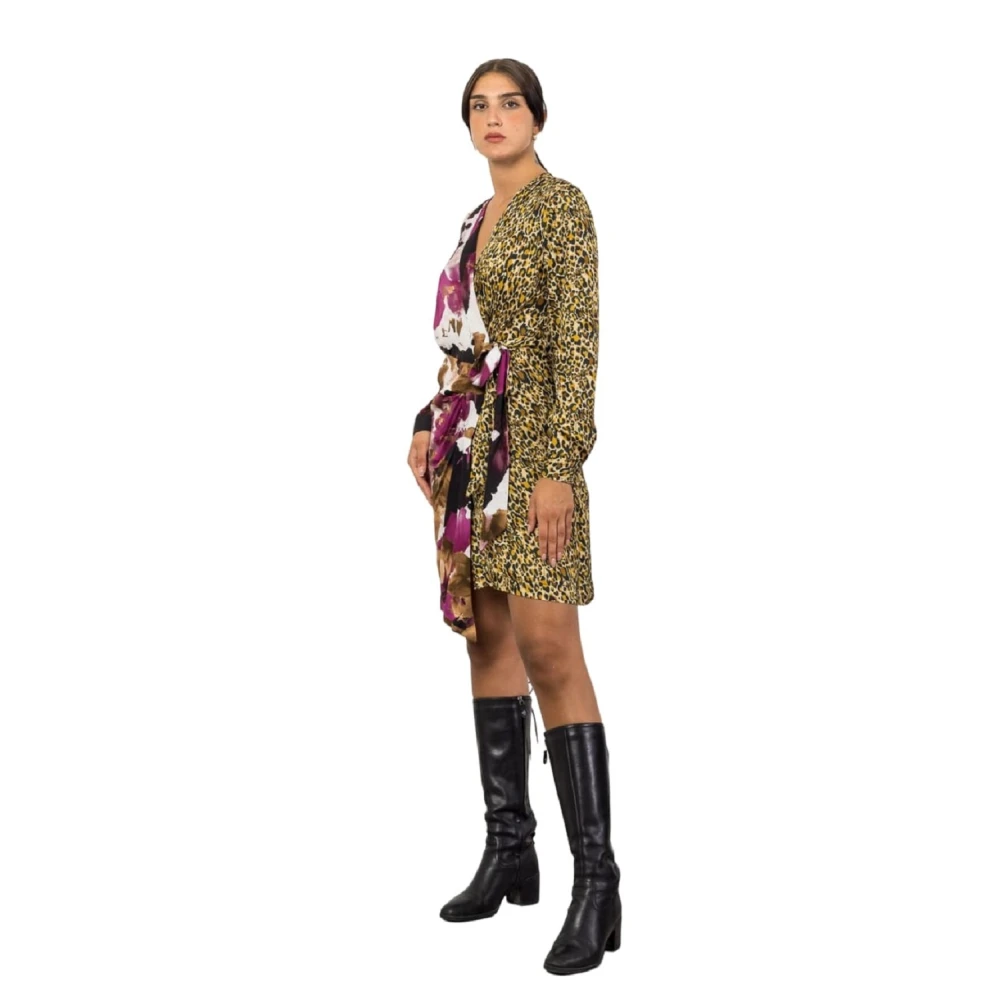 Kocca Elegante Midi Jurk Multicolor Dames