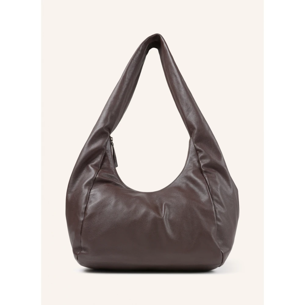 Bronx Elegante Dames Donkerbruine Handtas Brown Dames