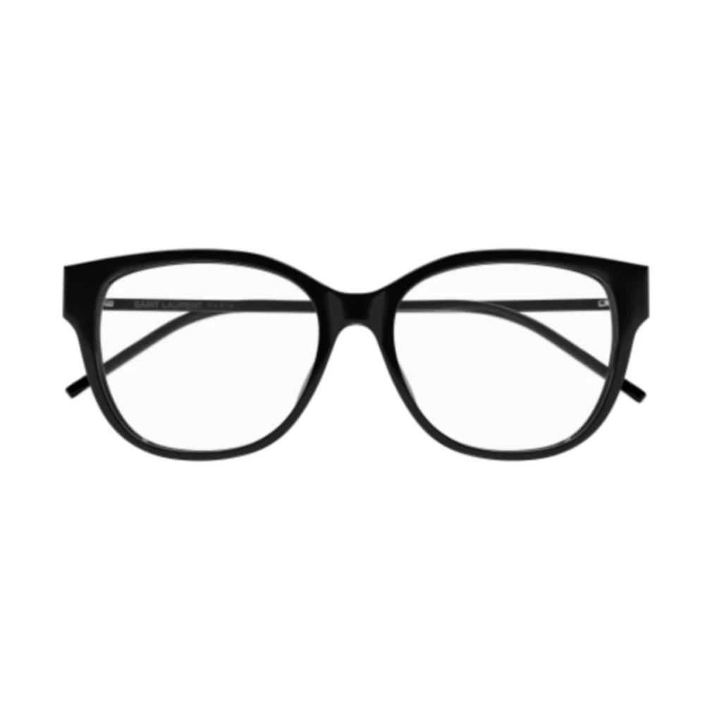 Saint Laurent Stijlvolle Zwarte Leren Schoudertas Black Unisex