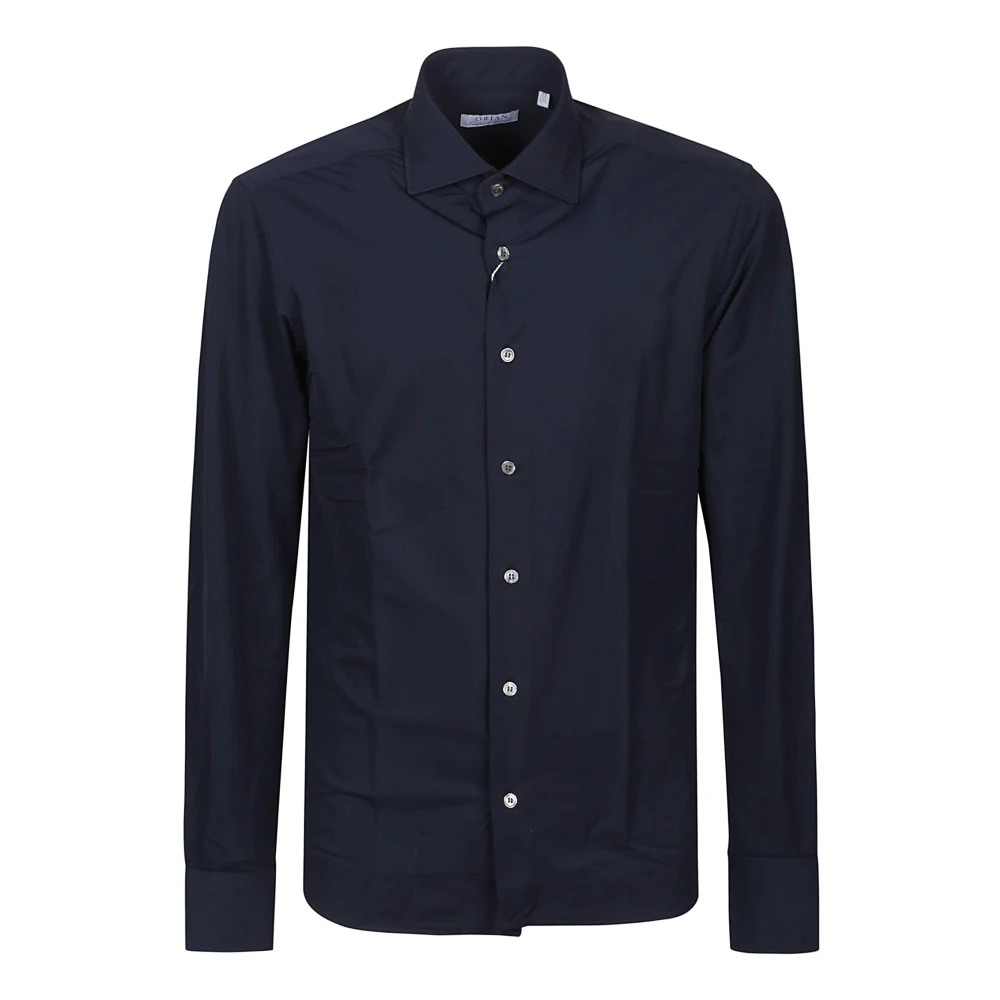 Orian Langemouw Slim FIT Hemd Blue Heren
