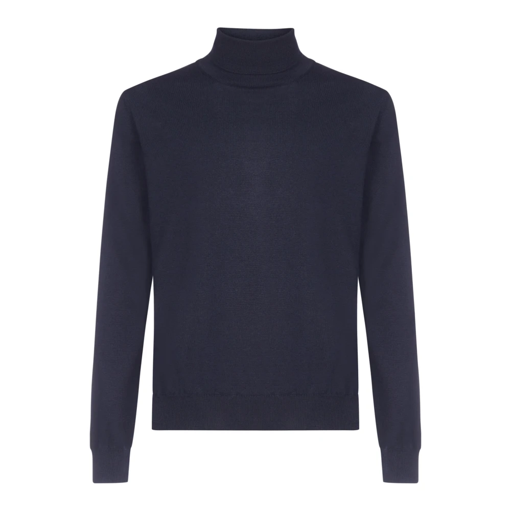 D4.0 Blauwe Sweaters voor Mannen Blue Heren