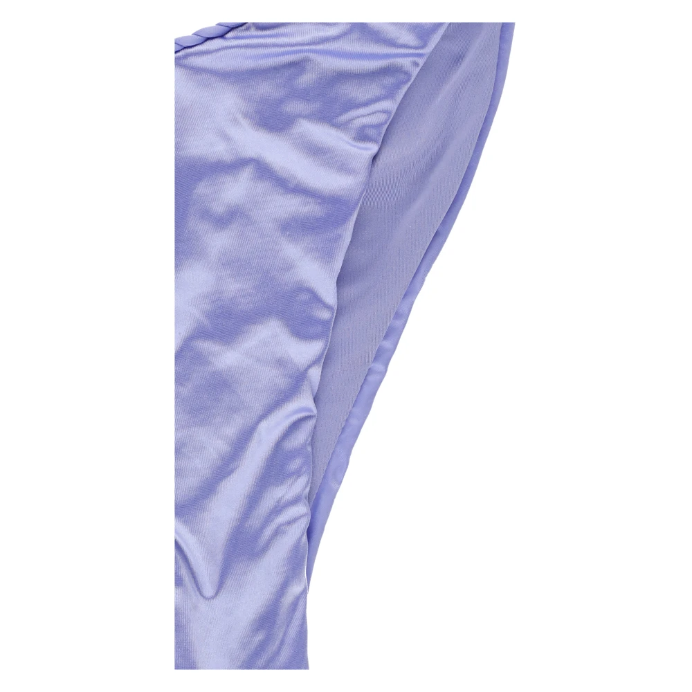F**k Paarse Satijnen Bikini Driehoek Top Purple Dames