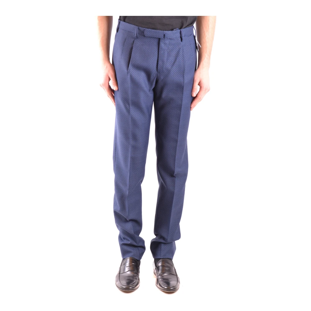 Incotex Men's Blue Suit Trousers - Suit Trousers - M - Trousers
