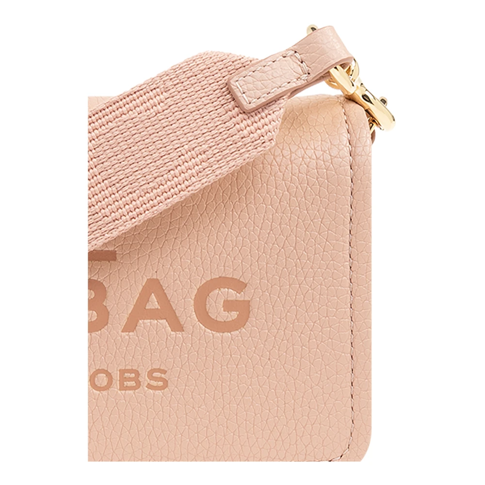 Marc Jacobs The Mini Bag leren schoudertas Pink Dames