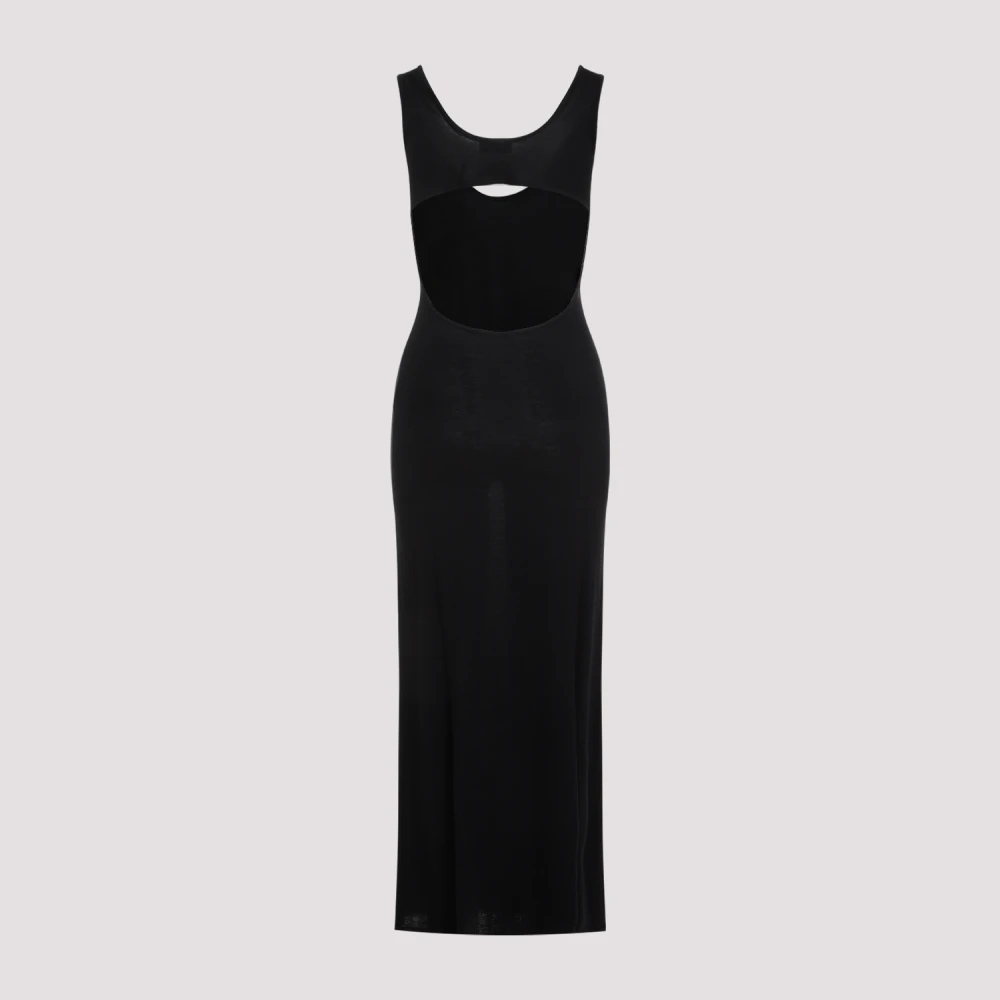 Saint Laurent Maxi Dresses Black Dames