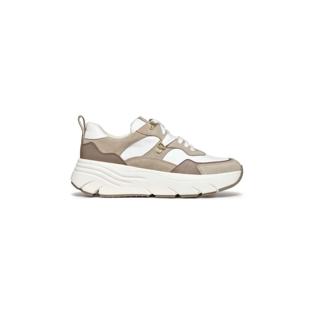 Geox Donna Bianco Sneakers Da Diamanta - Immagine 2