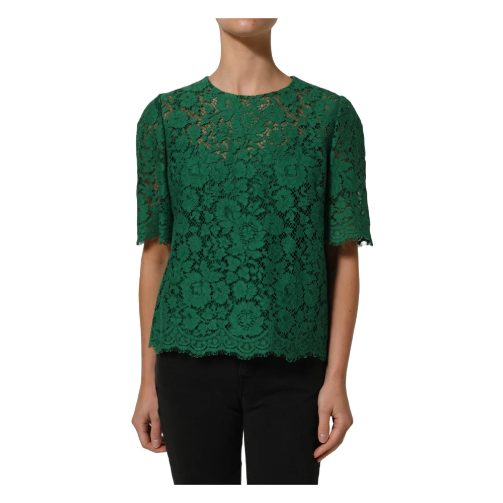 Dolce & Gabbana Donna Verde Camicette L, New,