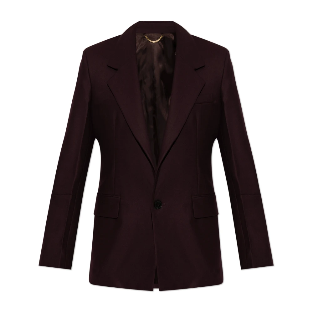 Victoria Beckham Korte jas Helia Red Dames