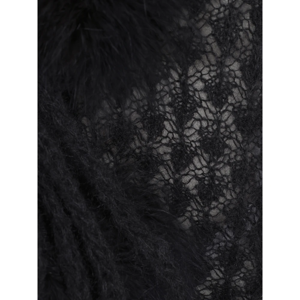Blumarine Zwarte Cardigan Sweaters Black Dames