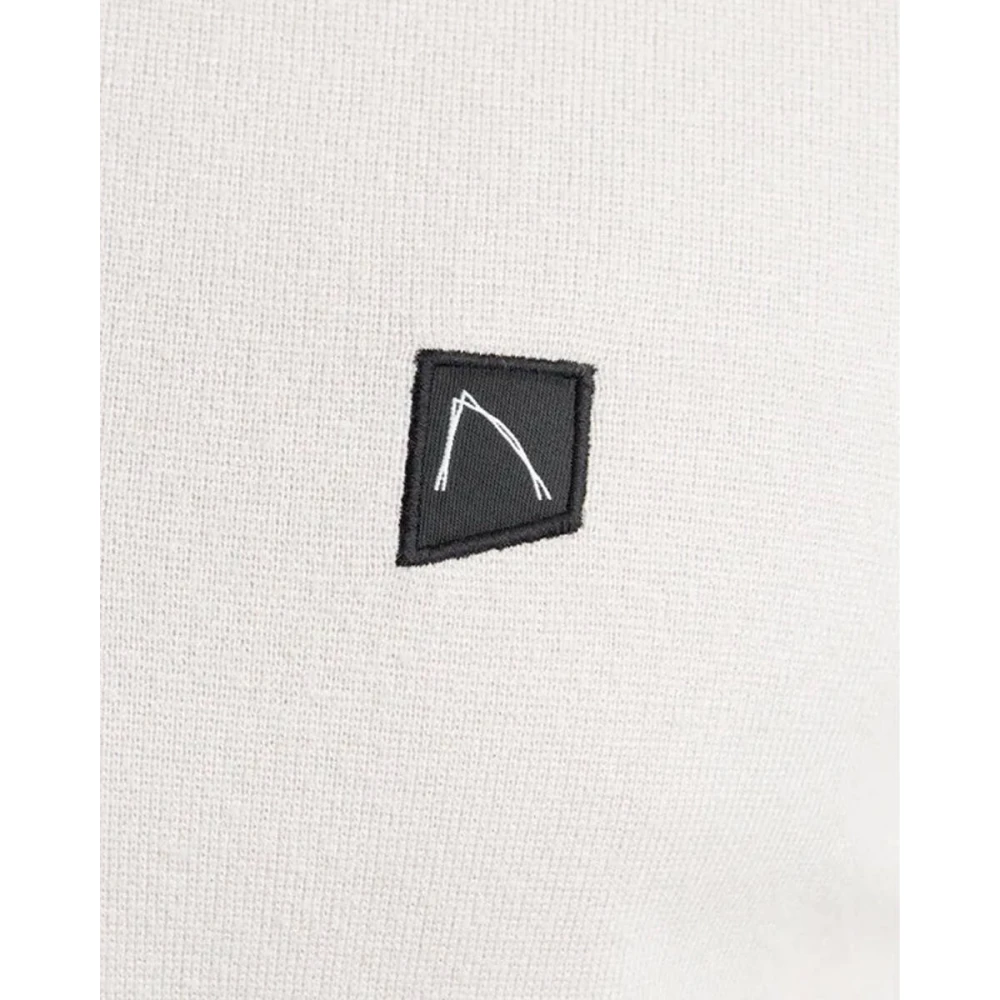 Chasin Stijlvolle Oscar Half Zip Vest White Heren