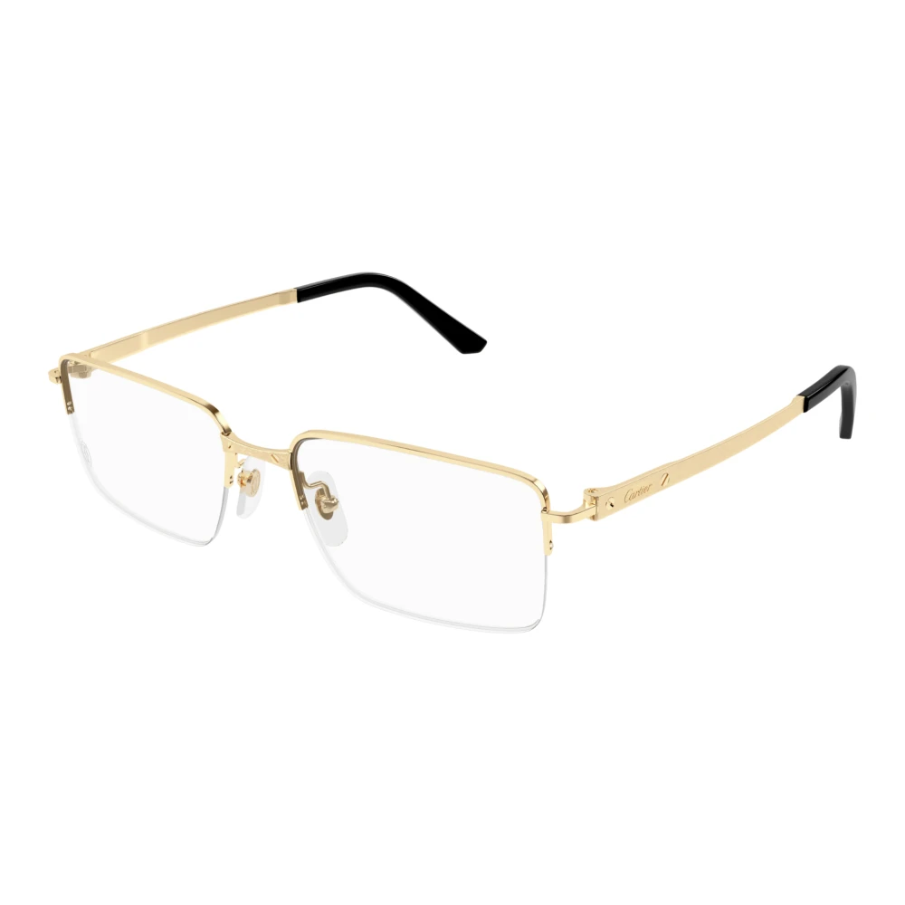 Cartier Men's Yellow Glasses, 56 Mm, Ct0554o 001 Optical Frame