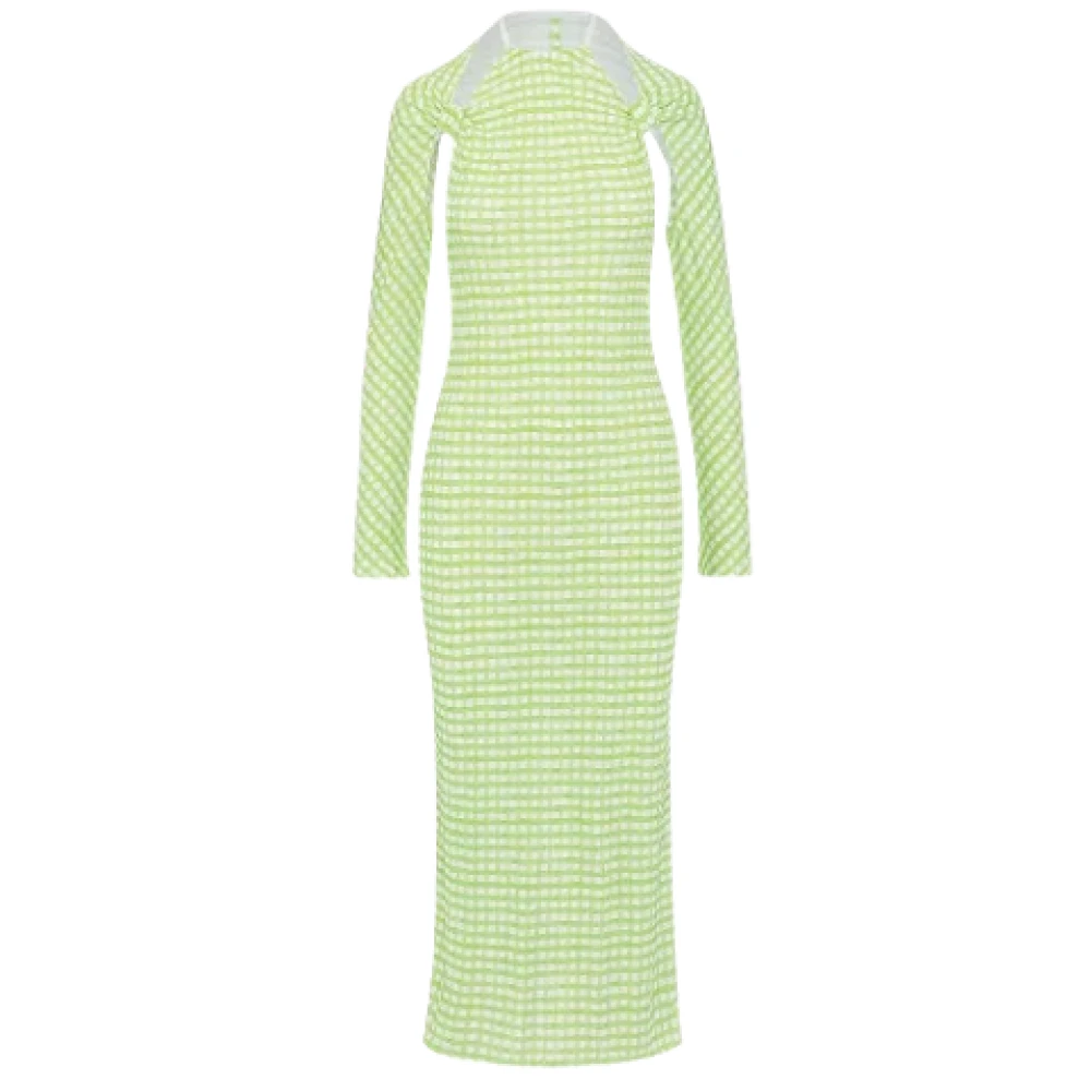 Jacquemus Pre-owned Fabric dresses Green Dames