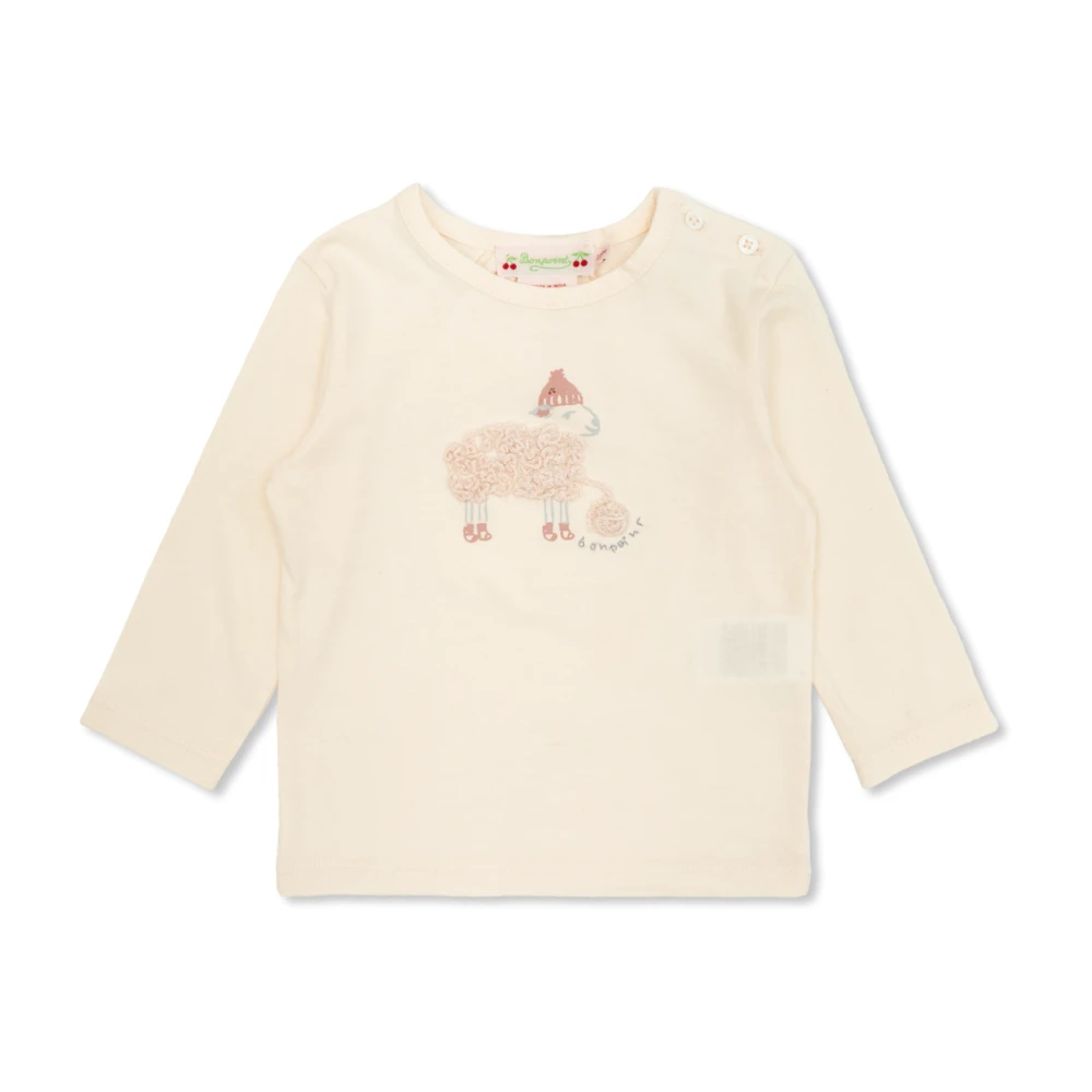 Bonpoint Baby Top Pink, Unisex