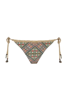 Uchi Mönstrad Bikiniunderdel