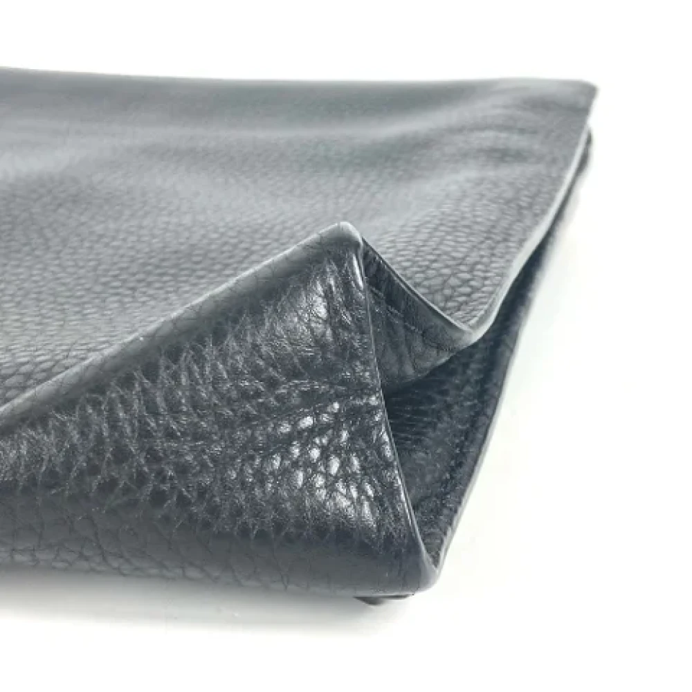 Valentino Vintage Pre-owned Leather clutches Black Dames