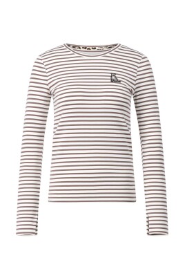 chemise-a-manches-longues-rayee-avec-broderie-animale