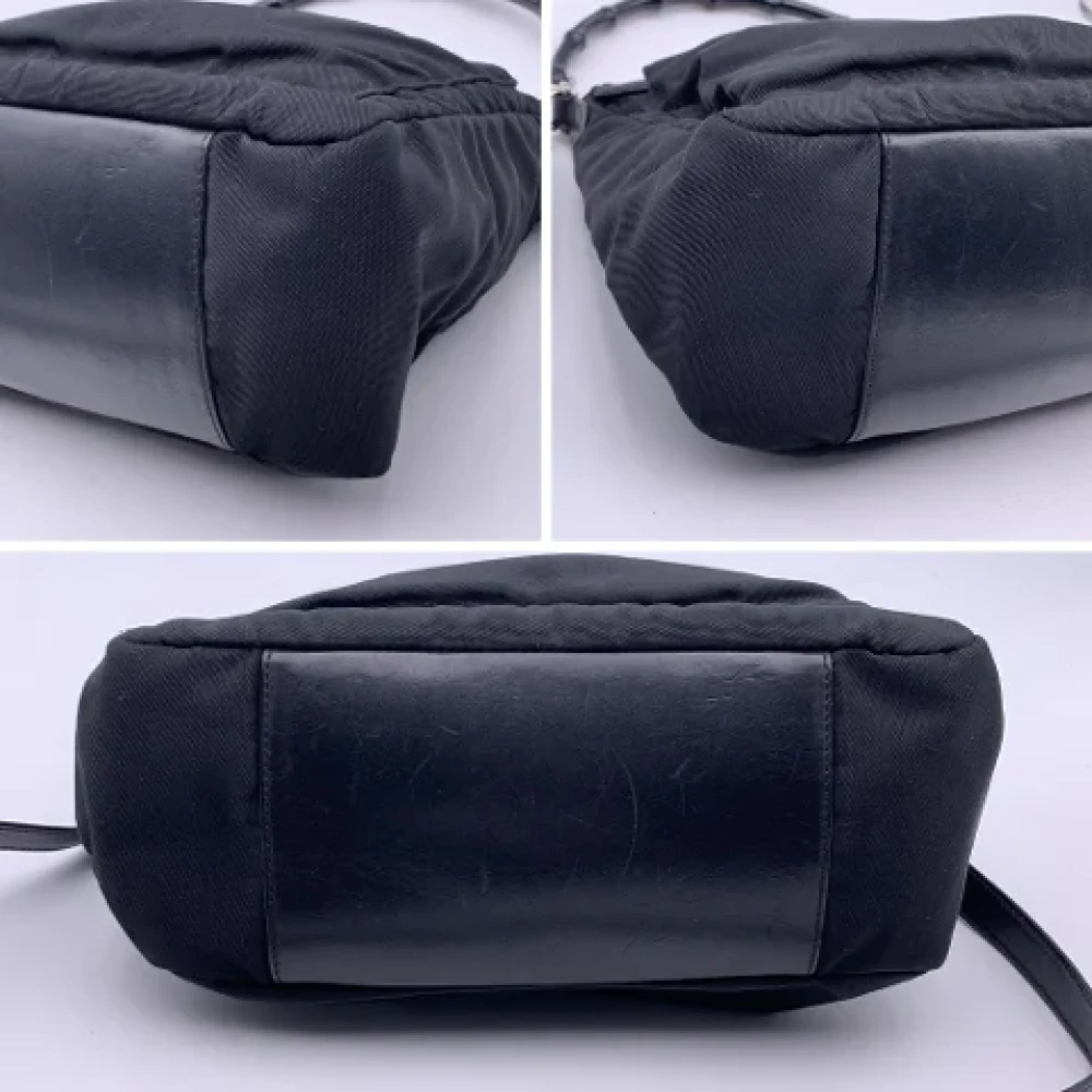 Gucci Vintage Pre-owned Leather gucci-bags Black Dames