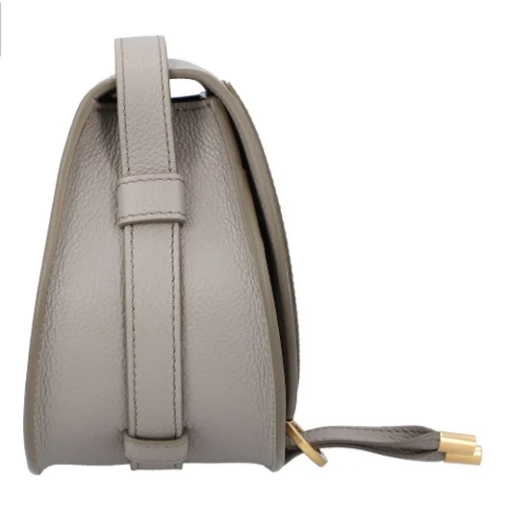 Chloé Leather handbags Gray Dames