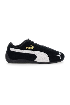 sneakers-noires-bout-rond-lacets-logo