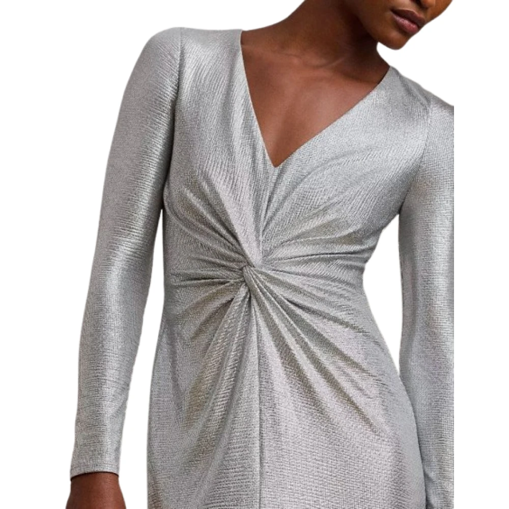Ralph Lauren Nadira Avondjurk Gray Dames
